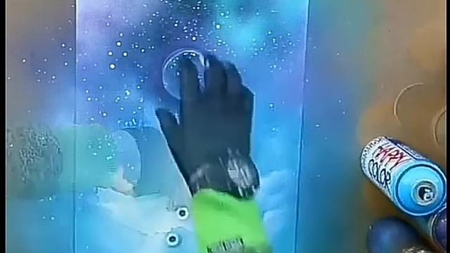 Красивое рисование балончиками. Рисунок сделанный балончиками краски. смотреть онлайн