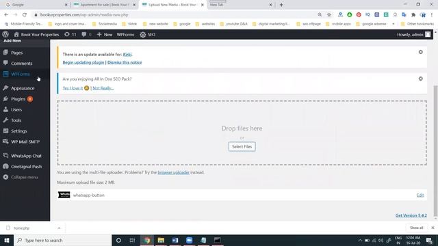 How to add WhatsApp live chat button on WordPress website without any plugin смотреть онлайн