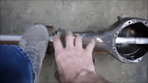 Укорачиваем задний мост .Центрирование без токарного станка