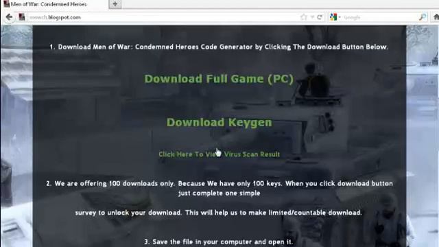 How to Download Men of War: Condemned Heroes Free смотреть онлайн