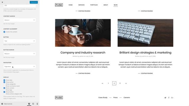 Setting the Blog Navigation | YOOtheme Documentation (WordPress) смотреть онлайн