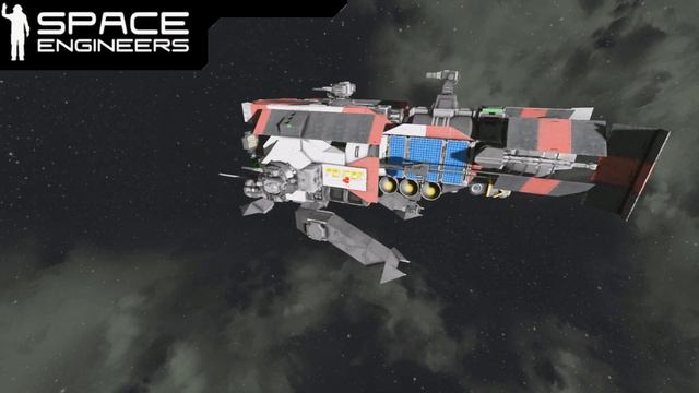 Space Engineers ship showcase -Light Attack Craft ,,Fencer'' смотреть онлайн