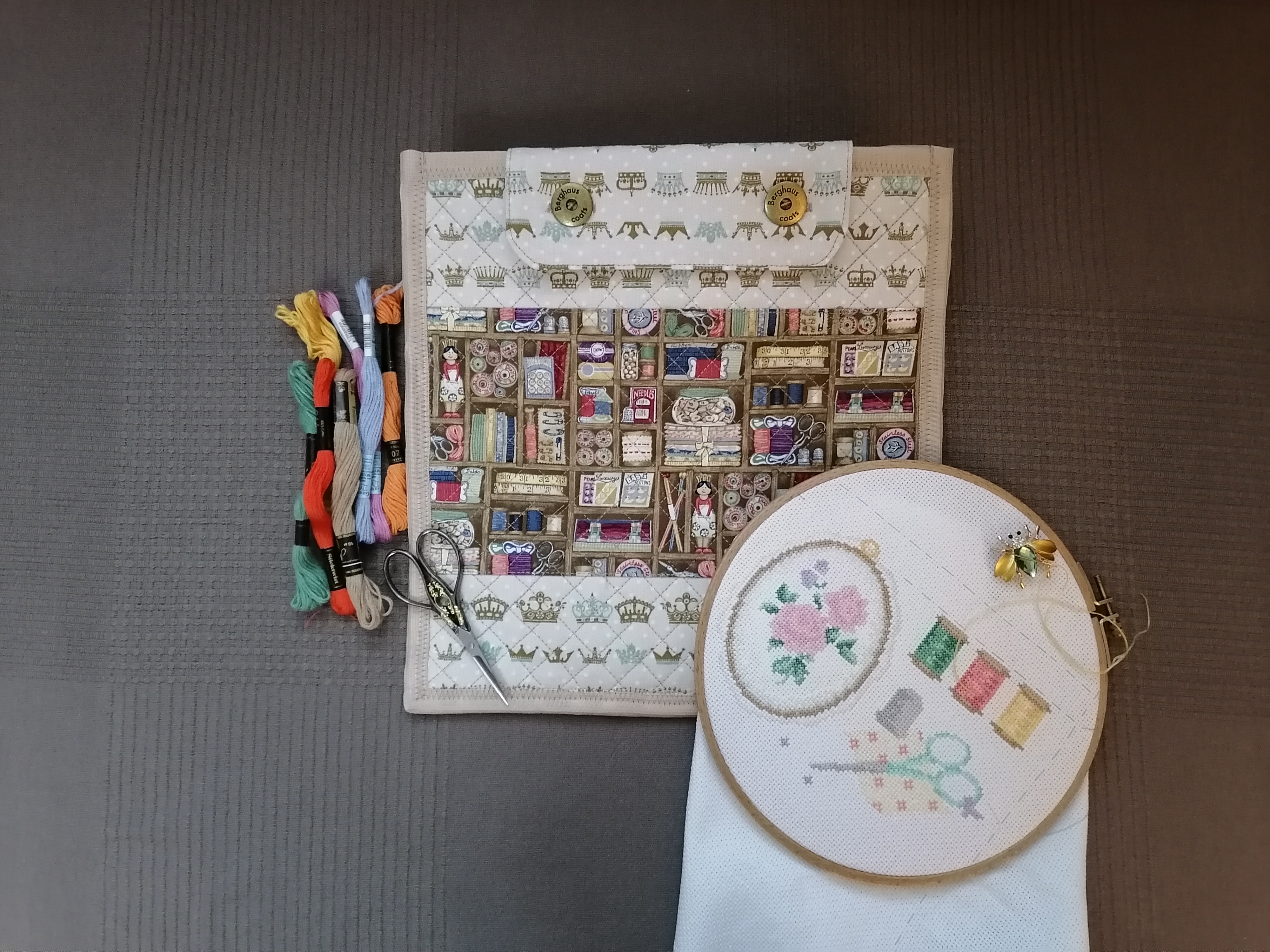 Как сшить органайзер для рукоделия своими руками. смотреть онлайн