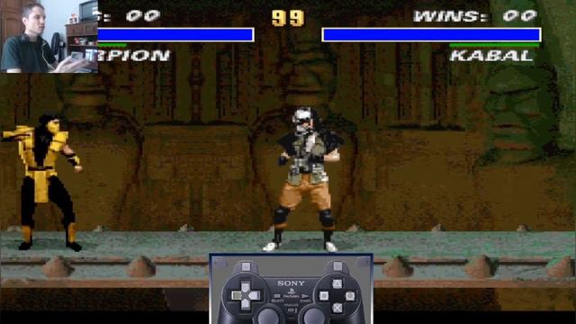 [TUTORIAL] BREAK BÁSICO ULTIMATE MORTAL KOMBAT 3 SNES (CONTROLE PLAYSTATION 2) PART 1 смотреть онлайн