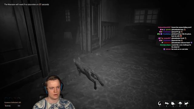 Insym Plays a New Ghost Hunting Game Where you Turn Into a Cat - On Dark Terms смотреть онлайн