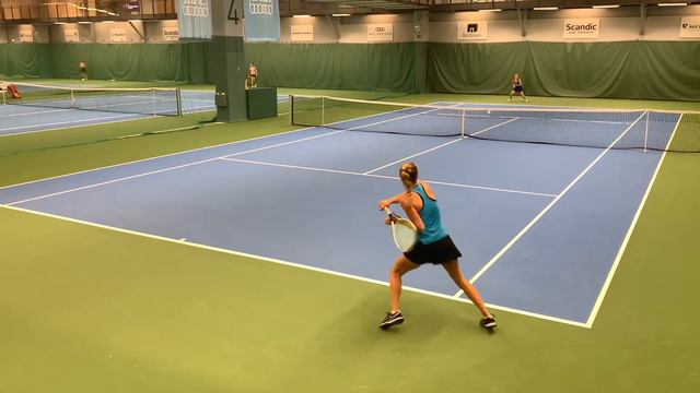 Norska tennis-boomen märks även i Helenius Salk Open смотреть онлайн