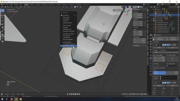 Blender Kitbashing #007