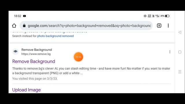 YouTube Thumbnail keliye photo ka background removed kaise kare // How To Removed Photo Background смотреть онлайн