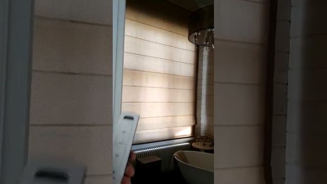 Подъёмная система ТАНДЕМ для римских штор (две независимые шторы, 2 двигателя SOMFY) смотреть онлайн