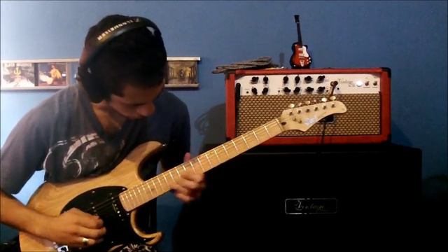 Europe - The Final Countdown (guitar cover-solo) смотреть онлайн