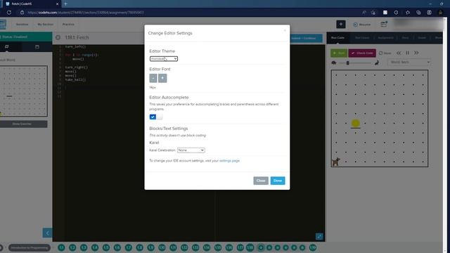 1.18.1: Fetch codehs python смотреть онлайн