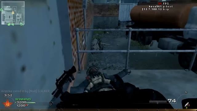 MW2 Gameplay on ATI Radeon HD 4200 смотреть онлайн