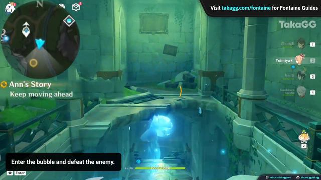 Ann of The Narzissenkreuz Complete Guide Quest Series Genshin Impact 4.0 Fontaine Update смотреть онлайн