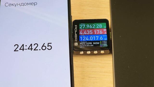 Ч. 2 Как заряжается Apple MacBook Pro 16" с закрытой крышкой ёмкость 100 Wh мощность 140W смотреть онлайн