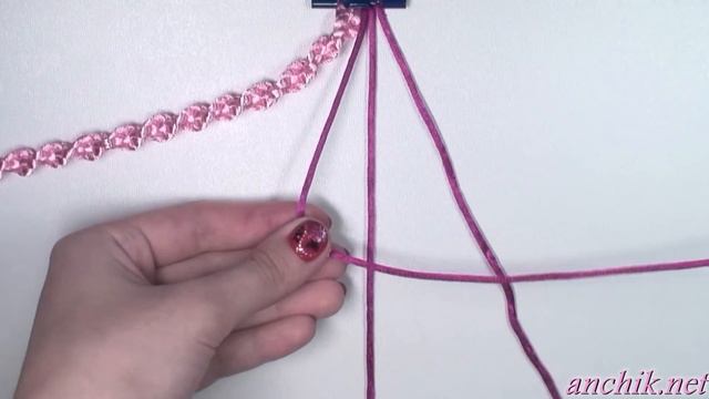 DIY: Spiral Macrame Friendship Bracelet / Спиральный макраме браслет (жгут)