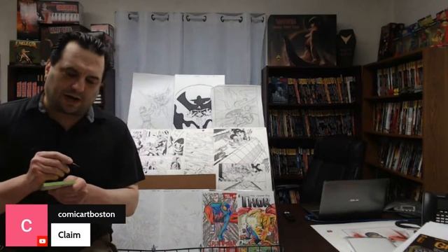 The Original Art Experience! Join our live original comic book art show with Nick Barrucci! смотреть онлайн