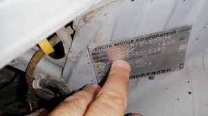 Где VIN и номер ДВС TOYOTA Platz. И кое что ещё)