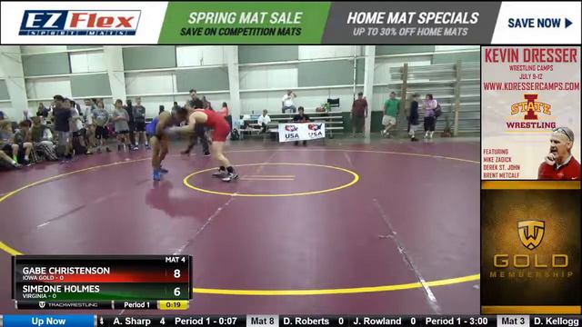 182 Gabe Christenson Iowa Gold vs Simeone Holmes Virginia 8389368104 смотреть онлайн
