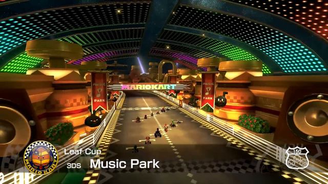 Mario Kart 8 Deluxe - 150cc Leaf Cup (2 Player) смотреть онлайн