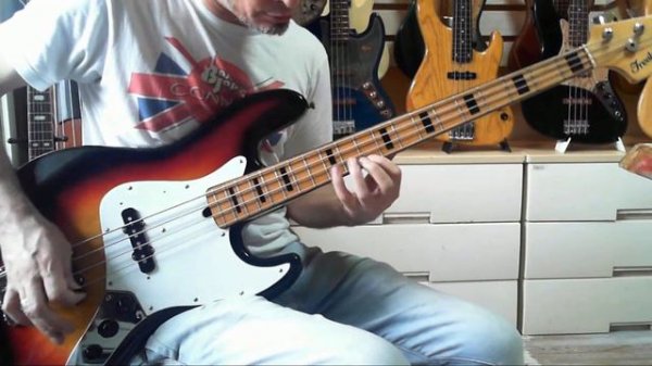 VINTAGE JAPAN BASS: Fresher JB 70s BASS DEMO