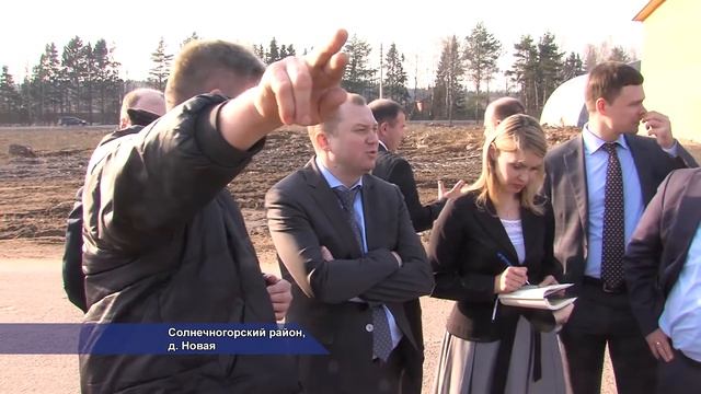 Рабочая поездка главы Солнечногорского района в СП Соколовское. 03.2014 смотреть онлайн