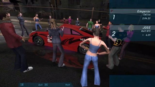 NFS Underground Definitive | Edition Part 14 | Hard Difficulty | Manual Transmission Toyota Celica смотреть онлайн