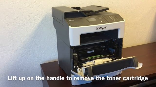 How To Install Lexmark MX410 Toner Cartridge