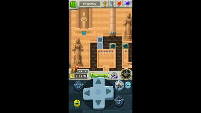 Diamond Quest: Don't Rush! Pyramid. Stage 4. Walkthrough with all Gems. смотреть онлайн