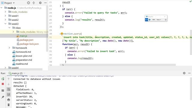 Odense Class01 - NodeJS - week 3 смотреть онлайн