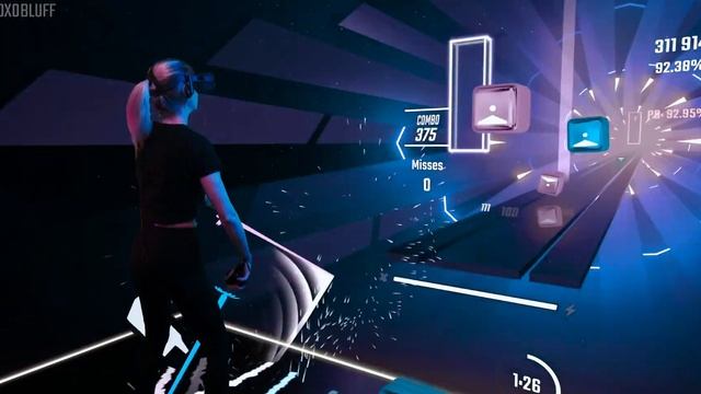 Full combo curse • AJR — Bang! • Beat Saber • Mixed Reality смотреть онлайн
