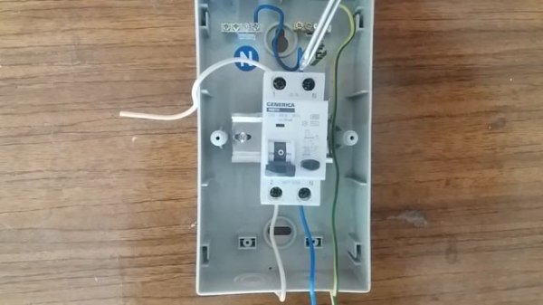 Подключение ДИФавтомата