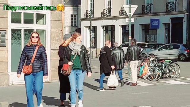 ЖИЗНЬ ВО ФРАНЦИИ.ФРАНЦИЯ город НАНТ.ДОРОГИ ЛЮДИ ФРАНЦИИ.Путешествие по Франции НАНТ на машине. смотреть онлайн