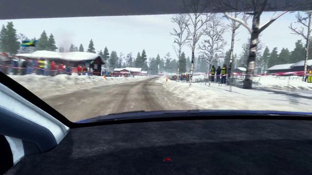 DiRT Rally VW Polo WRC Elgsjön 03.23.125 смотреть онлайн