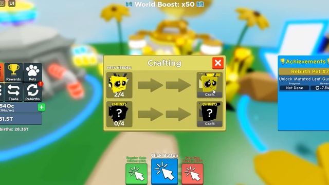 ПОЛУЧИЛ СУПЕР РАДУЖНЫХ ПИТОМЦЕВ СИМУЛЯТОР КЛИКА РОБЛОКС! Clicker Simulator roblox rainbow pet смотреть онлайн