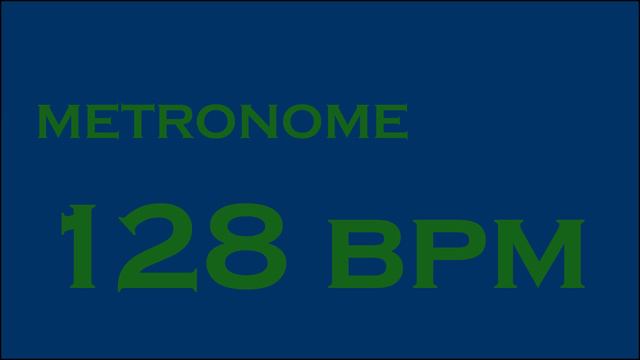 METRONOME 128 BPM смотреть онлайн