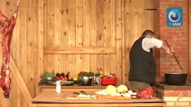 Ребра кабана с капустой смотреть онлайн