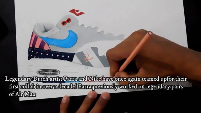 Air Max 1 Parra / How to draw Nike #nike #njcolor смотреть онлайн