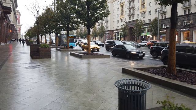 ★ 4K - Москва - Тверская улица / Moscow - Tverskaya смотреть онлайн