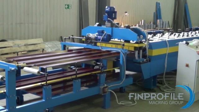 Линия для производства профнастила (профлиста) НС35 смотреть онлайн