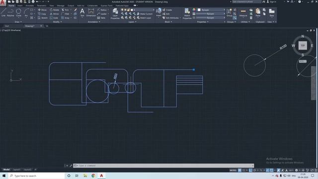 Explode Command in AutoCAD 2020 смотреть онлайн