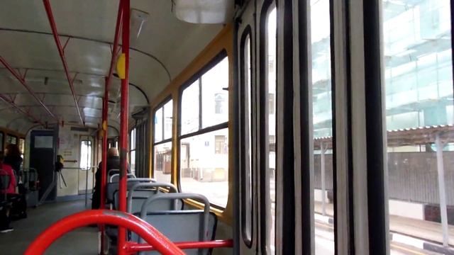 Поездка в трамвае МТТЧ по маршруту "А", Коммисариатский мост - метро Чистые пруды. Сентябрь 2015 го смотреть онлайн