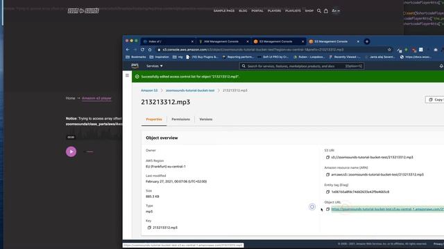 ZoomSounds WordPress Audio Player - Use Amazon S3 storage with player смотреть онлайн