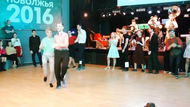 Lindy Hop Adv Stritly Final @ Кубок Поволжья 2016 смотреть онлайн