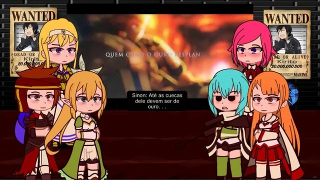 SAO React a Kirito as Gilgamesh (Fate) I REI DOS REIS I Kaito смотреть онлайн