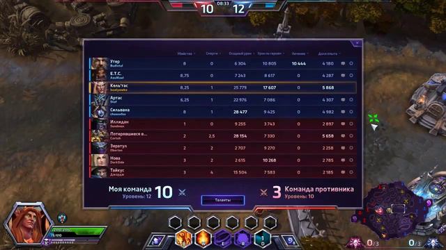 Heroes of the Storm. Кель'Тас, Сильвана, Артас смотреть онлайн