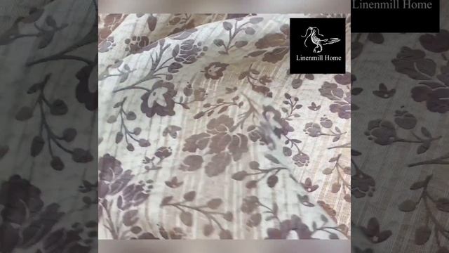 205 СМ. ТЮЛЬ ЛЬНЯНАЯ ПИОНЫ 100% ЛЁН смотреть онлайн
