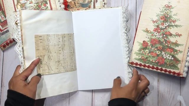 Vintage Christmas Journals For ASC Supplies