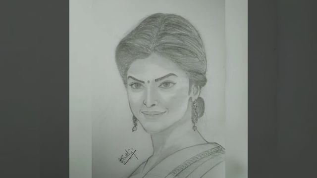 Deepika Padukone Sketch Drawing | Realistic Pencil Drawing 2020 with Relaxing Music смотреть онлайн