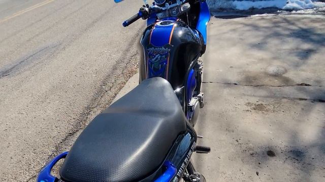 1997 Suzuki bandit 600 S After sitting for 3 yrs refurb.. смотреть онлайн