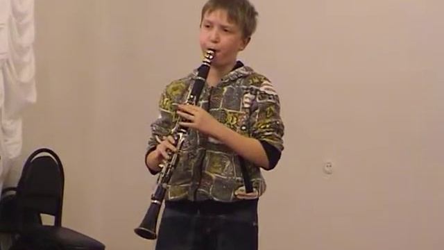 Романс Глиер кларнет Исполняет Елисеев Руслан.mpg смотреть онлайн